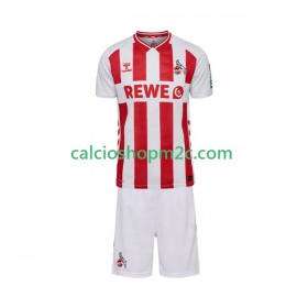 FC Köln Bambino Maglia Prima 2025/2026 Manica Corta